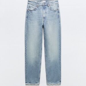 HIGH WAISTED TRF MOM JEANS